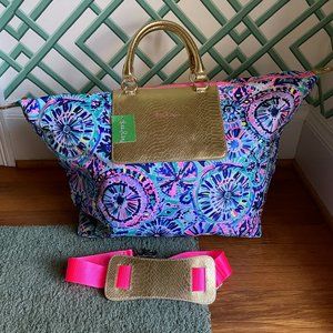 Lilly Pulitzer Packable Escape Weekender Bag